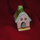 Green Roofed House Cigarette holder? Smoke out chimney?