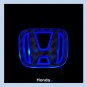 LED Car Decal Logo Light Badge Emblem Sticker Lamp Blue For HONDA Civic