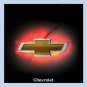 LED Car Decal Logo Tail Light Auto Badge Emblem Lamp Red For Chevrolet Cruze 09