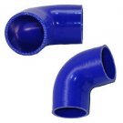 Silicone Joiner Elbow Radiator Hose 90 Degree Bend 38mm 1.5" 1 1/2" Silicon Pipe