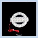Nissan Tiida 08 Car LED Decal Logo Light Badge Emblem Sticker Lamp White