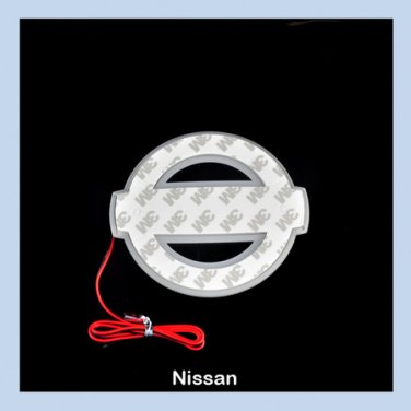 Nissan Livina Car LED Decal Logo Light Badge Emblem Sticker Lamp Red