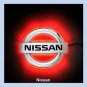 Nissan Livina Car LED Decal Logo Light Badge Emblem Sticker Lamp Red