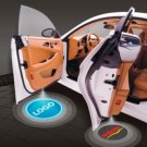 2pcs Buick Car Door Welcome Light Courtesy Laser Projector Logo LED Light