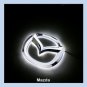 Mazda 2 LED Decal Logo Tail Light Auto Badge Emblem Lamp White