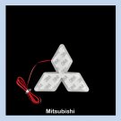 Mitsubishi Galant 09 LED Car Decal Logo Light Badge Emblem Sticker Lamp Red