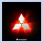 Mitsubishi Galant 09 LED Car Decal Logo Light Badge Emblem Sticker Lamp Red