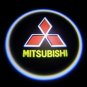 2pcs Mitsubish Car Door Welcome Light Courtesy Laser Projector Logo LED Light