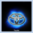Toyota Camry LED Car Decal Logo Tail Light Badge Emblem Sticker Lamp Blue