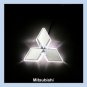Mitsubishi Lancer EX-10 LED Car Decal Logo Light Badge Emblem Sticker Lamp White