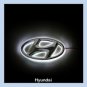 Car LED Decal Logo Light Badge Emblem Sticker Lamp White For Hyundai Elantra 08