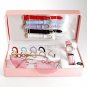 Fashionable ADRINA Ladies Watch with Interchangable Bezel, Bands along with Sunglasses