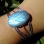Silver Labradorite cuff bracelet boho bohemian gemstone ladies juniors