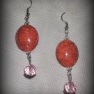 1035 pink with metal bead