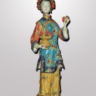 Wonderful Oriental Style Ceramic Lady Flower Seller