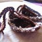 Cozy Any 2 Color Newborn to 12 months Baby Crochet Flip Flops - Made to Order