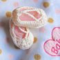 NO SLIP Crochet princess slippers - Sizes 12 to 24 months