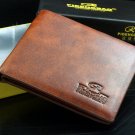 New Mens Genuine Leather Wallet Card Holder in Gift Box