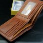 New Mens Genuine Leather Wallet Card Holder in Gift Box