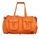 Vintage design Men's Big TRAVEL BAG Hand luggage package Genuine leather Duffle Bag NEW