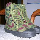 80's,90's series China PLA Army Camouflage Combat Training Boots