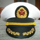 07's series China PLA Navy Admiral VISOR CAPS,Hat
