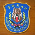 02's series China CAPF Snow-Wolf Commando Troop Patch,Rare