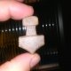 Thors Hammer inlaid handle chain goes through top