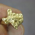 14K Solid Texas RING With Steer Head Nugget Style NEW