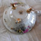 Lefton China Victorian Cup and Saucer Reticulated.