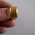 14k Wide Wedding Band in Solid Yellow Gold NEW