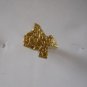 14K Solid Texas RING  Nugget Style NEW
