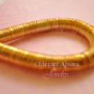 Khmer Gold Spiral Bangle Bracelet Traditional Wedding Jewelry Cambodian