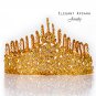 Khmer Cambodian Gold Tiara Crown Wedding Engagment Handcrafted Vintage Ancient Style Cambodia