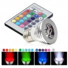 Magic Light Man Cave LED Bulb and Remote Featuring 16 Different Colors and 5 Modes