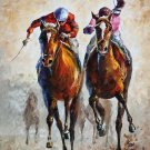 CONTENDERS Original Oil Painting by Leonid Afremov - Size 30"x 40"