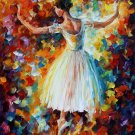 THE SYMPHONY OF DANCE -  Original Oil Painting On Canvas By Leonid Afremov -  Size 24"x 30"