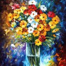 MORNING CHARM -  Original Oil Painting On Canvas By Leonid Afremov -  Size 24"x 30"