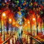 Afremov FRIEND WALL ART DECOR OIL PAINTING CANVAS DIRECTLY FROM THE ARTIST