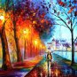 Afremov CITY WALL ART DECOR OIL PAINTING CANVAS DIRECTLY FROM THE ARTIST