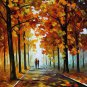 Afremov BRONZE FALL WALL ART DECOR OIL PAINTING CANVAS DIRECTLY FROM THE ARTIST