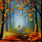 Afremov MORNING FOG WALL ART DECOR OIL PAINTING CANVAS DIRECTLY FROM THE ARTIST