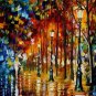 Afremov LADY WALL ART DECOR OIL PAINTING CANVAS DIRECTLY FROM THE ARTIST