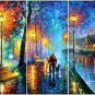 Melody (set of three) — PALETTE KNIFE Oil Painting On Canvas BY LEONID AFREMOV