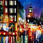 Afremov LONDON LIGHT WALL ART DECOR OIL PAINTING CANVAS DIRECTLY FROM THE ARTIST