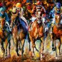 Afremov FOLLOW LIDER WALL ART DECOR OIL PAINTING CANVAS DIRECTLY FROM THE ARTIST