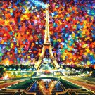Paris Of My Dreams — PALETTE KNIFE Oil Painting On Canvas By Leonid Afremov - Size: 40" x 30"