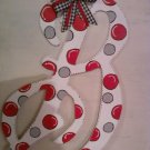 Wooden Large Letter Door Decor