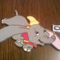 Set of 3 Wooden Dumbo characters