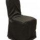 Black Poly Chaircovers